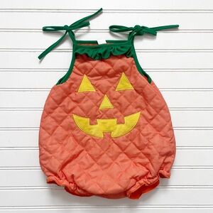 EUC/LN Quilted Jack-o’-lantern Pumpkin Halloween Costume